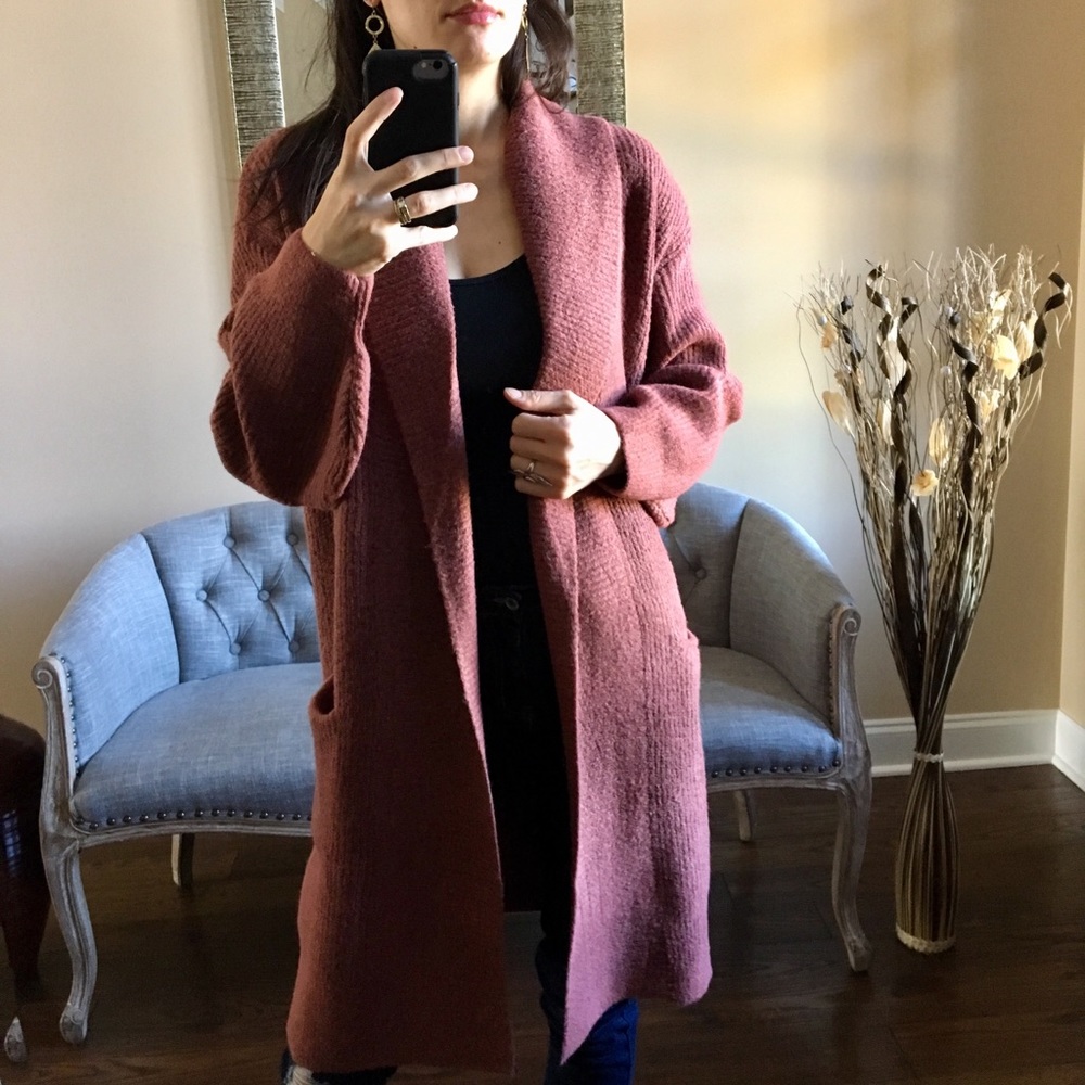 ✨NEW✨Soft Cardigan In Brick - Picture 2 of 4